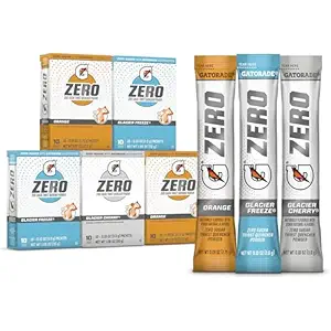 Gatorade G Zero Powder, Glacier Individual Packets - ()