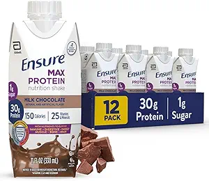 Ensure Max Protein Shake | Milk | Ready to Drink | Protein for Muscle Health | Sugar Fiber