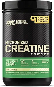 Optimum Nutrition Micronized Creatine Monohydrate Powder (Packaging May Vary)