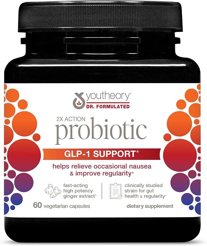 GLP-1 Support 2x Action Probiotic by Youtheory β GLP-1 supplement