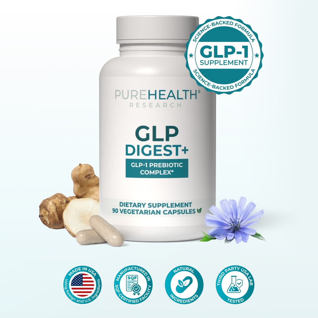GLP Digest+ by PureHealth Research β GLP-1 supplement